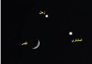 كوكبان ونجم.. "البحوث الفلكية" يكشف تفاصيل ظاهرة اقتران يشهدها العالم غدًا