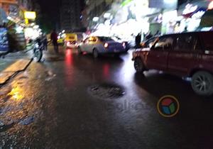 صور.. سقوط أمطار على الإسكندرية