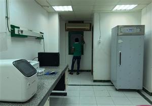 إنشاء معمل  تحليل "PCR" بمدينة نويبع- صور 