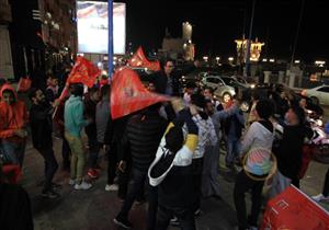 بالصور.. احتفالات جماهير الأهلي بالإسكندرية بلقب دوري أبطال إفريقيا