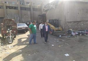 حملة لرفع 12 طن مخلفات صلبة من شوارع المنيا