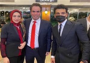 أحمد المسلماني: تشرفت بحضور حفل زفاف شقيق محمد صلاح (صور)