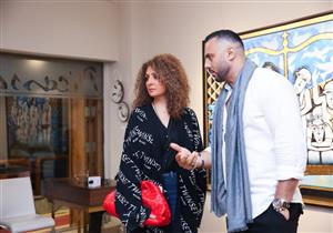 بالصور| هاني رمزي ووفاء عامر يحتفلان بإطلاق "رحلة الروح" لأحمد فريد