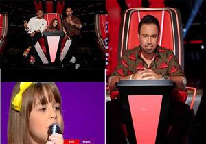 فيديو| بكاء نانسي وإجبار حماقي ومفاجأة واللعب مع طفلة البسبوسة.. أبرز لقطات "The voice kids"