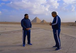 وزير الرياضة ضيف برنامج "اهل مصر" تحت سفح الهرم