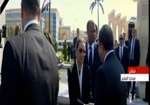 في ظهورها الأول منذ سنوات.. السيسي يعزي سوزان مبارك في وفاة الرئيس الأسبق