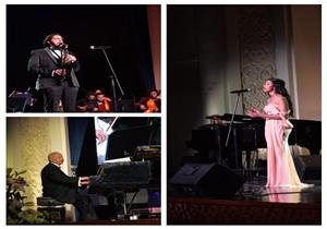 صور| هاني شنودة يتألق بحفل الجامعة الأمريكية 