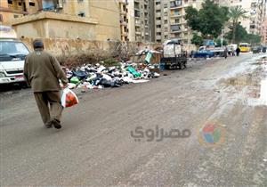 بعد موجة الطقس السيئ.. مواطنون يشكون تراكم القمامة: "عربات الجمع خارج التغطية"