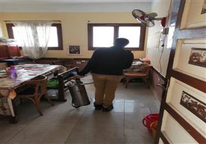 بالصور.. حملة لتعقيم منشآت عامة ومدارس في بورسعيد