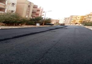 جهاز 15 مايو: جار تنفيذ طبقة الأسفلت للطرق بالمجاورة الـ24 بالمدينة‬