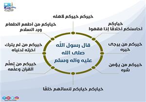  "خيركم خيركم لأهله".. و7 وصايا نبوية تعرف عليها من الإفتاء