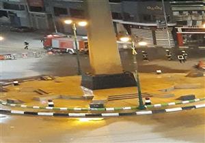 بالصور- حملات ليلية لتعقيم الشوارع في الفيوم