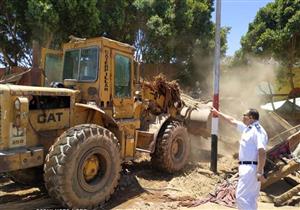 أجهزة الأمن تزيل التعديات على أملاك الدولة والأراضي الزراعية بـ 4 محافظات 