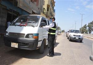 بالصور- سحب 29 رخصة قيادة بسبب "الكمامة" في الغربية