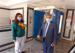 نائب رئيس جامعة بنها تتفقد استعدادات الكليات للامتحانات- صور