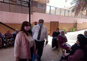 نائب رئيس جامعة بنها تتفقد وحدة رعاية المرأة بكلية الطب
