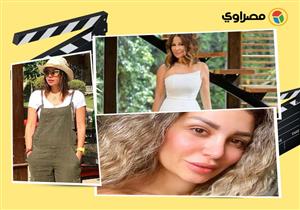 لقاء الخميسي بجمبسوت وسارة نخلة بإطلالة جديدة.. 10 لقطات للنجوم في 24 ساعة