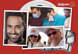 النشرة الفنية| انهيار حمادة هلال في جنازة والدته وتعرض فنانة للتحرش ورد بشير الديك على وصية أحمد زكي