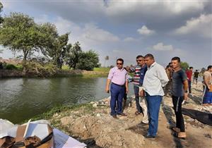  مصرع شخص وإصابة 3 آخرين في انقلاب سيارة بترعة بالشرقية (صور)