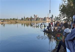 محاولات البحث والإنقاذ عن مفقودين في حادث معدية البحيرة