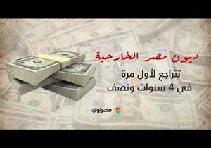 ديون مصر الخارجية تتراجع لأول مرة في 4 سنوات ونصف