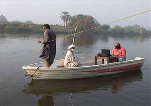 بالصور.. ري القناطر يواصل أعمال القياسات اليومية لفرعي النيل