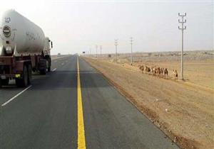 "المرور" يعيد فتح طريق سفاجا اتجاه سوهاج