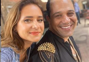  صورة- أول مشهد يجمع نيللي كريم ومصطفى درويش في "ضد الكسر"