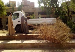 بالصور.. تطوير منطقة المسلة الناقصة الأثرية بأسوان