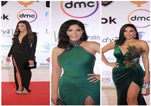 بفتحة الساق الجريئة.. 7 نجمات أشعلن افتتاح مهرجان القاهرة السينمائي بإطلالاتهن