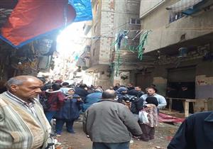 مساعدات عاجلة لـ7 أسر وإخلاء 3 عقارات بعد انفجار اسطوانة غاز في الإسكندرية - صور