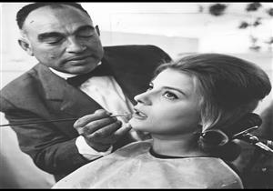 صورة نادرة لنادية لطفي من كواليس فيلم "الخطايا"