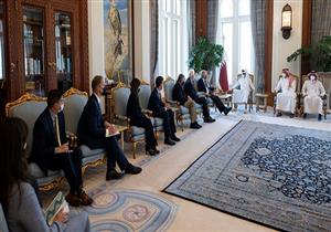أمير قطر يستقبل عدداً من أعضاء الكونجرس الأمريكي