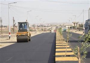 صور.. محافظ أسيوط يتفقد أعمال رصف وتطوير الطريق الصحراوي الغربي