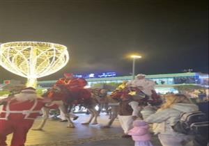  "بابا نويل والثلاث ملوك".. احتفالات أعياد الكريسماس بسوهو سكوير في شرم الشيخ- صور