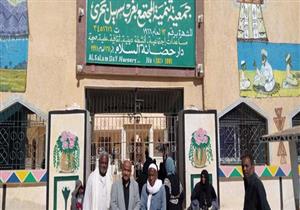 بعد زيارة السيسي لها.. جامعة أسوان تنظم قافلة طبية لقرية غرب سهيل (صور)