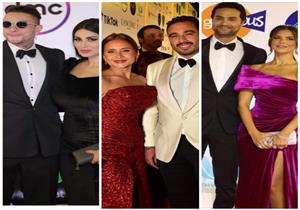  النصف الحلو.. إطلالات الكابلز في  مهرجان القاهرة السينمائي