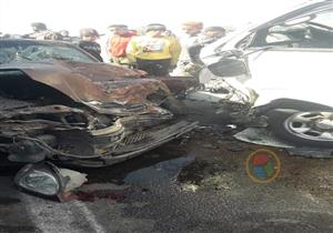 إصابة 9 أشخاص خلال حادث تصادم في الشرقية