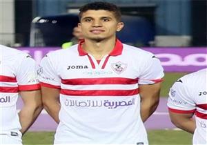 مدافع الزمالك يغادر مباراة غزل المحلة بعد إصابة قوية