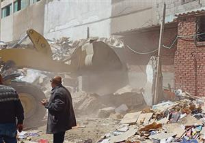 صور..حملة لاسترداد أراضي الدولة وإزالة التعديات في بورسعيد