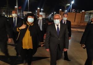 صور..محافظ بورسعيد يستقبل وزير الثقافة لافتتاح فعاليات "عاصمة الثقافة المصرية"