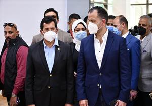 استادات تهنئ النادى الأهلى بوضع حجر أساس بناء استاده الجديد