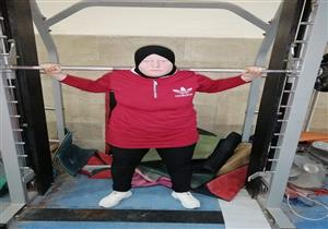  8 ميداليات.. آية بطلة كأس مصر في رفع الأثقال للمكفوفين