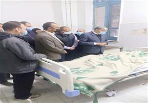  مصرع طفلة وإصابة 4 في تصادم قطار ركاب بعربة كارو في المنيا- صور