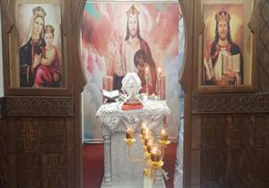 15 صورة ترصد استعداد كاتدرائية السمائيين في شرم الشيخ لـ"قداس سبت النور"