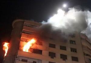 السيطرة على حريق فندق في طنطا