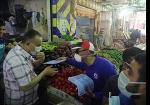 انطلاق حملات التوعية والتثقيف الصحي بأماكن التجمعات في العريش (صور)