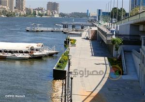 صور وفيديو.. تطور كبير في مشروع ممشى أهل مصر بكورنيش القاهرة