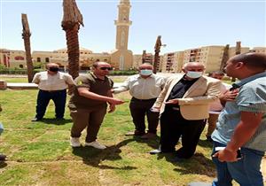 مسئولو "الإسكان" يتفقدون أعمال تنفيذ ٧٤ برجا سكنيا بمدينة حدائق أكتوبر- صور