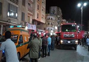 حريق بمطعم مأكولات شعبية في العمرانية